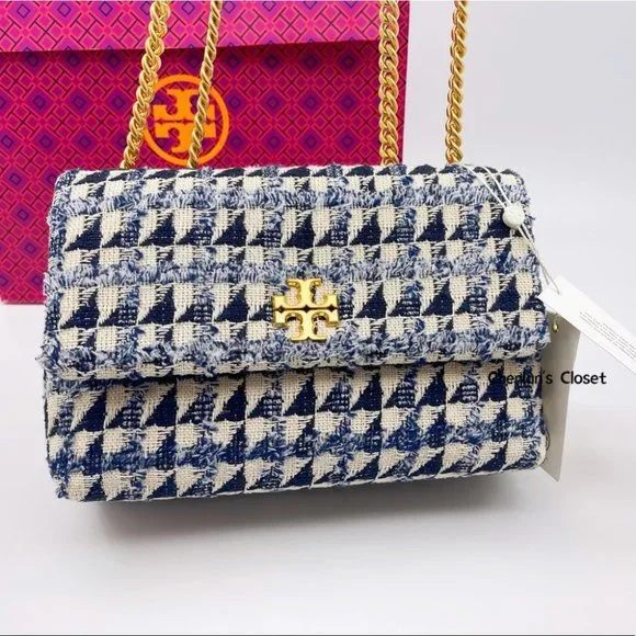 ✨NeW! Tory Burch Kira Tweeted Small Shoulder Bag - Picture 5 of 17